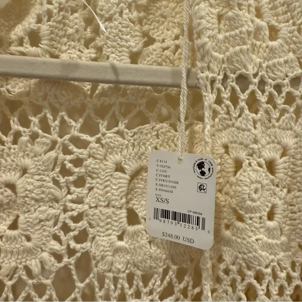 Free People Bali June Crochet Cardigan